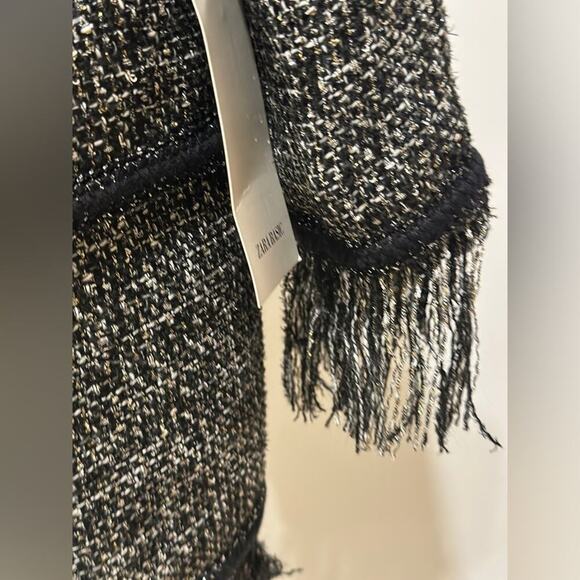 Zara metallic evening jacket. Size S. NWT - Picture 6 of 15